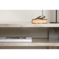 Carlo tv-meubel - 140 cm - marmerlook