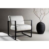 Fino fauteuil - linnen - off white