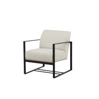 Fino fauteuil - linnen - off white
