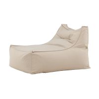 Livia loungepoef - stof - beige