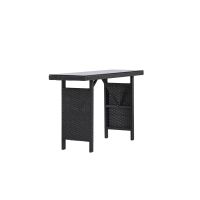 Haruto outdoor sidetable - 120 cm - zwart