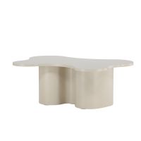 Svea Kensuke organische salontafel - 120 x 80 cm - beige