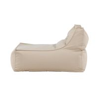 Livia loungepoef - stof - beige