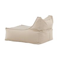 Livia loungepoef - stof - beige