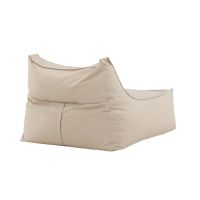Livia loungepoef - stof - beige