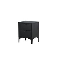 Salvo nachtkastje - 2 laden - zwart