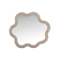 Martins organische spiegel - ø70 cm - boucle