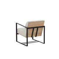 Fino fauteuil - linnen - off white