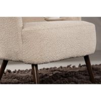 Mino fauteuil - boucle - beige