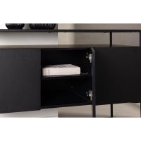 Soko dressoir - 120 cm - zwart