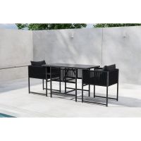 Svea Isabella balkonset - zwart