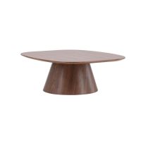 Rohan deens ovale salontafel - 120 x 92 cm - mokka