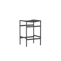 Svea Polsty barkruk 63 cm - rattan - zwart