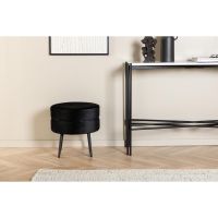 Zane hocker - velvet - zwart