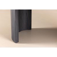 Silvio ovale eettafel - 100 x 220 cm - zwart