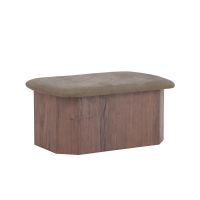 Petrovic poef - 59 x 88 cm - bruin