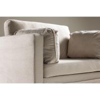 Sino fauteuil - ribstof - lichtgrijs