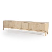 Tv-meubel Harvey - eikenhout - 220 cm