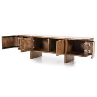 TV-meubel Julian - acaciahout - 170 cm - 4 deurs