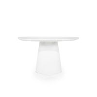 Ronde eettafel Elin - ø130x76 cm - wit