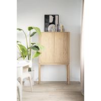 Kabinet Harvey - eikenhout - 150x90 cm