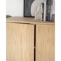 Kabinet Harvey - eikenhout - 150x90 cm