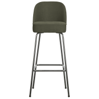 Vogue barstoel 80 cm geweven stof van het woonmerk BePureHome