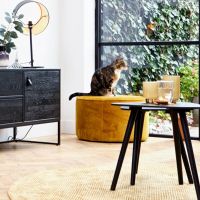 Woood Nila bijzettafel zwart | set van 2