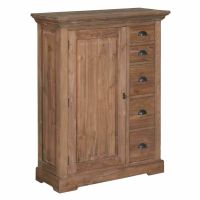 Bologna spekkast - 100 cm - bruin