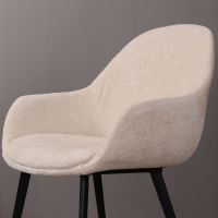 Bonnie kuipstoel - ivoor