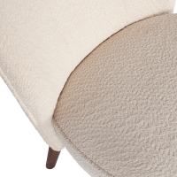 Sara fauteuil boucle 