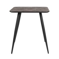 Brianna bistro tafel - donkerbruin