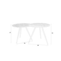 Puur Brianna salontafel set van 2