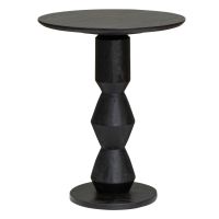 Brunello bijzettafel - ø50 cm 2 - zwart