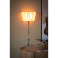 Meander wandlamp - crème