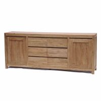 Corona dressoir - 220 cm - bruin
