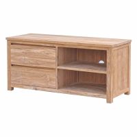 Tower Living Corona tv-meubel - 130 cm - bruin