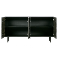 Dressoir Counter Hout Zwart