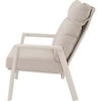 Ohio loungestoel - creme