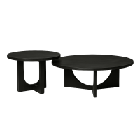 Salontafel Guus - zwart - 60 cm