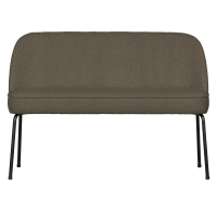 Vogue eetkamerbank 120 cm bouclé van het woonmerk BePureHome