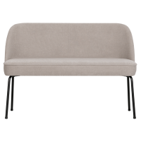 Vogue eetkamerbank 120 cm geweven stof van het woonmerk BePureHome