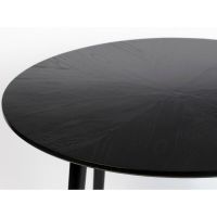 Farsund eettafel 120 cm zwart