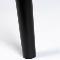 Puur Farsund eettafel 100 cm zwart