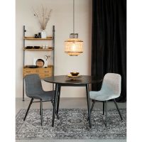 Puur Farsund eettafel 100 cm zwart