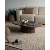 Bradley salontafel organisch marmer - bruin