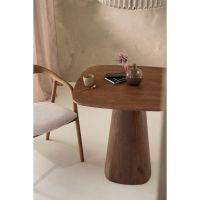 Aron eettafel 80x80 cm - bruin