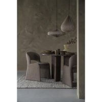 Lando eettafel ø127 cm - bruin