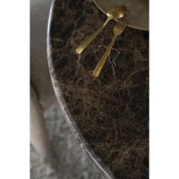 Lando eettafel ø127 cm - bruin