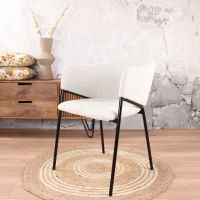 Elza eetkamerstoel boucle